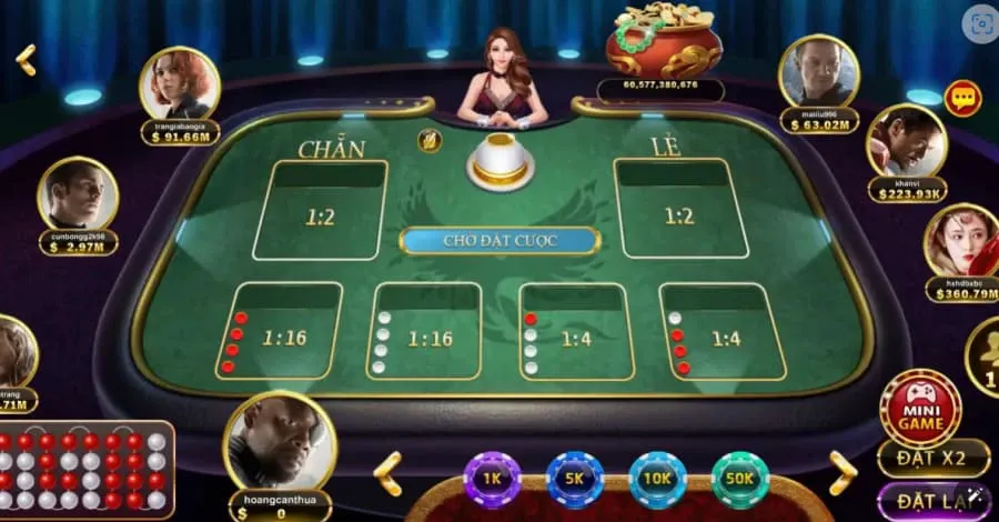 Xóc đĩa 68 game bài