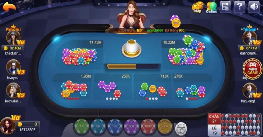 Xóc đĩa 68 game bài