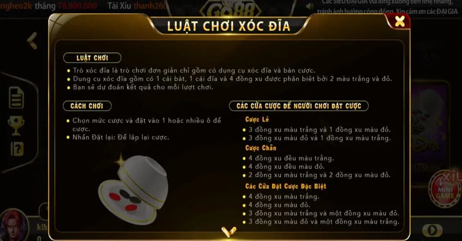 xóc đĩa 68 game bài