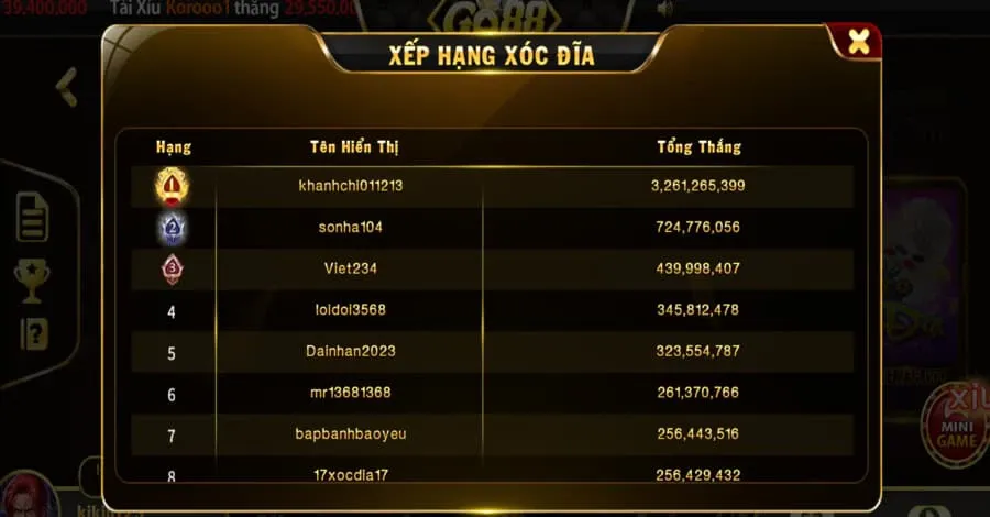 xóc đĩa 68 game bài