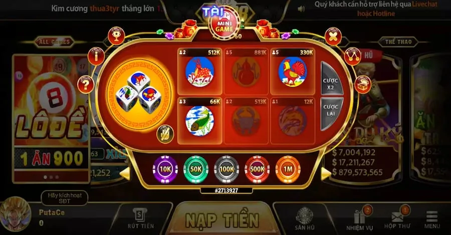 Bầu cua 68GameBai