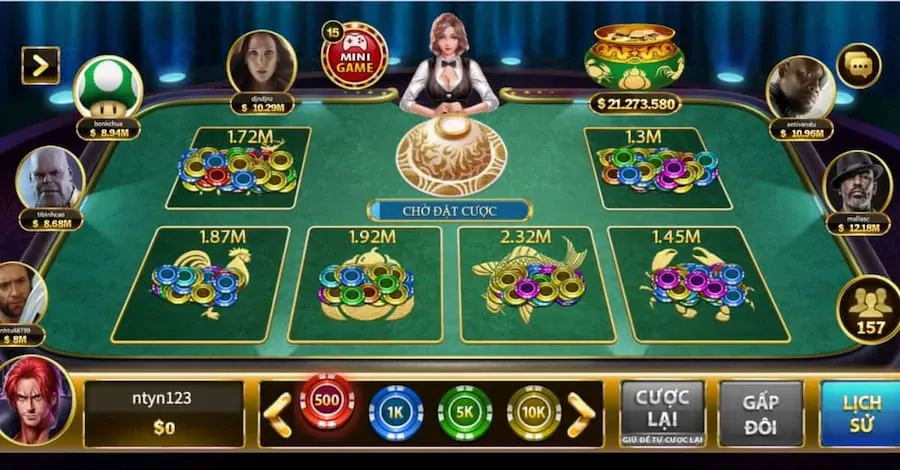 Bầu Cua 68 Game Bài