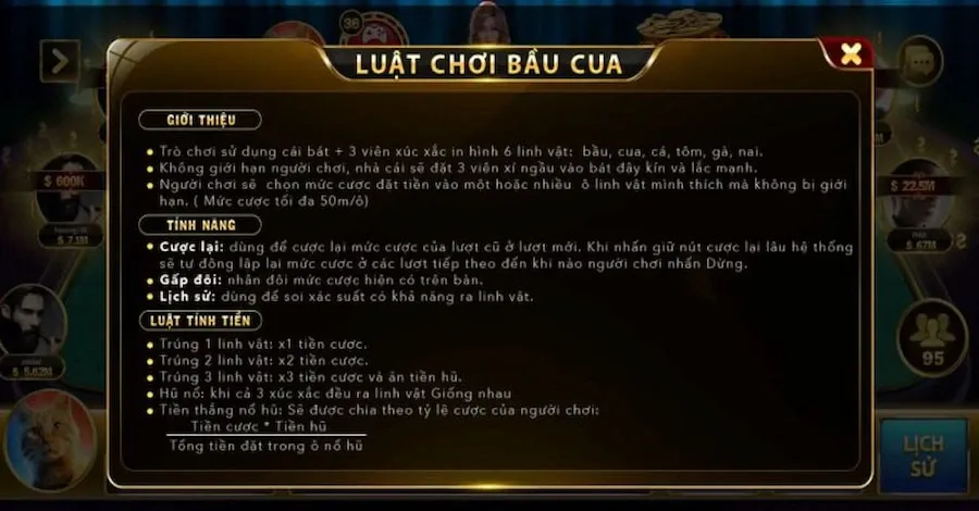 Bầu Cua 68 Game Bài
