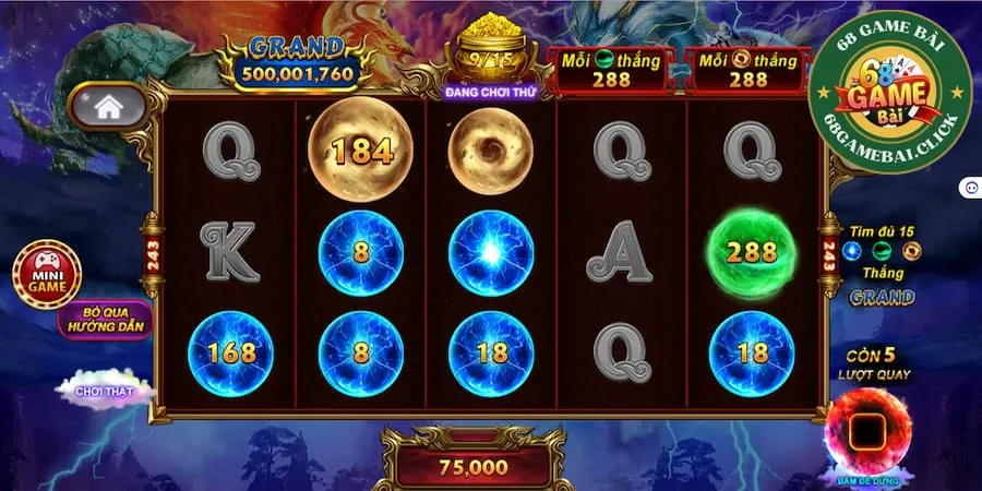 Kho Báu Tứ Linh 68 Game Bài