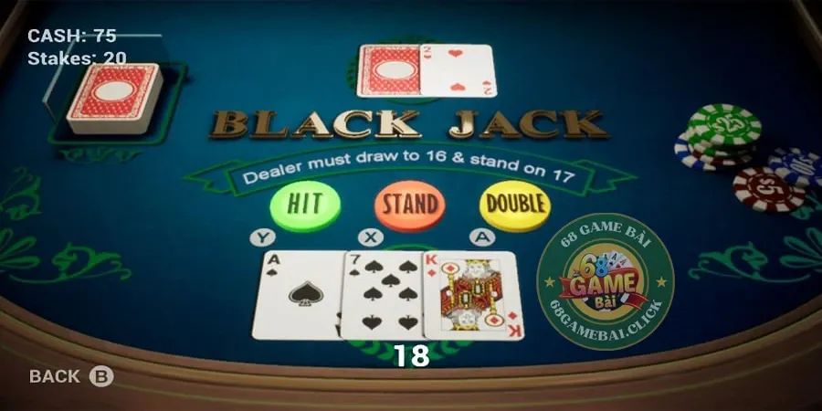 Blackjack 68 Game Bài