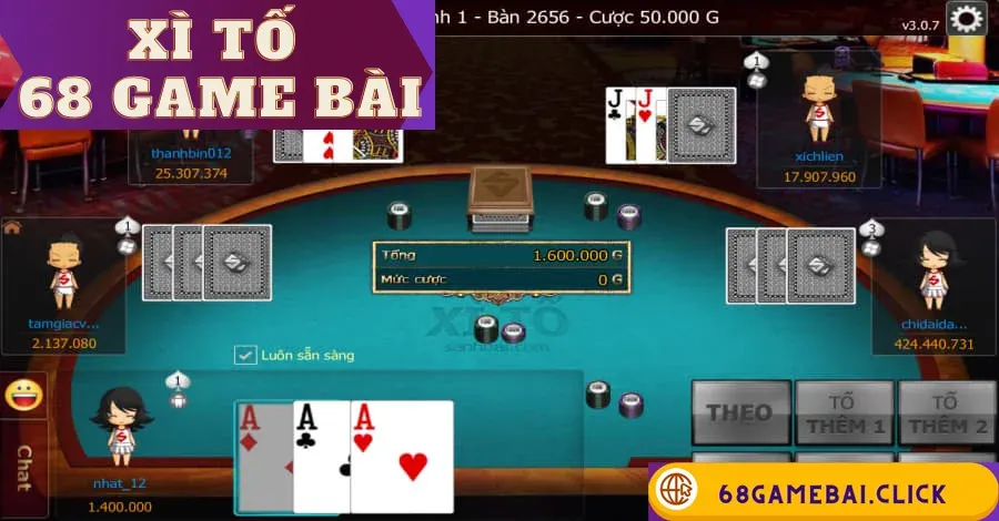 xì tố 68 game bài