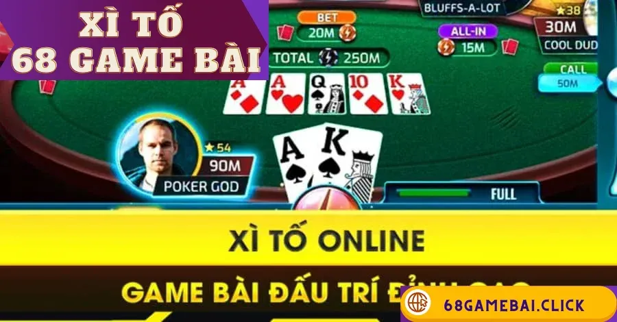 xì tố 68 game bài