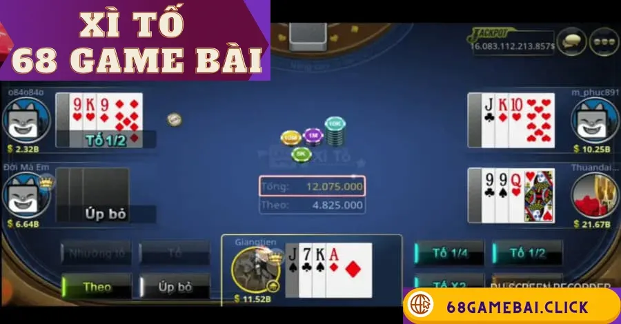 xì tố 68 game bài