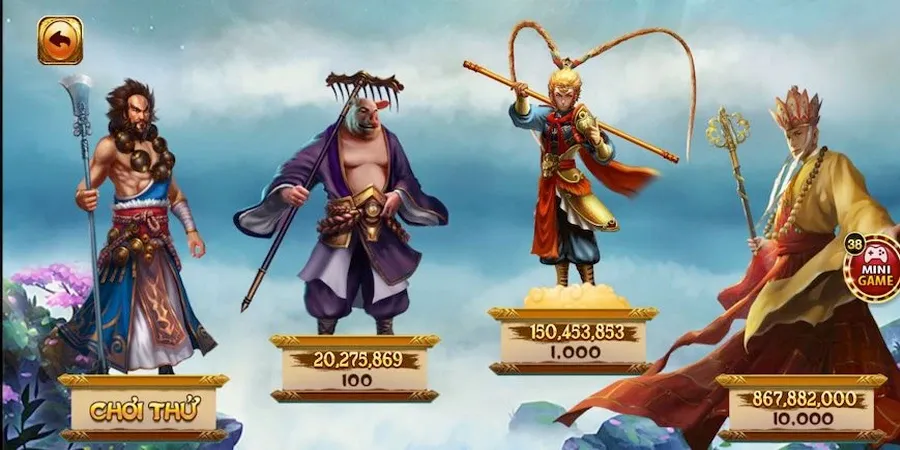 tây du ký 68 game bài